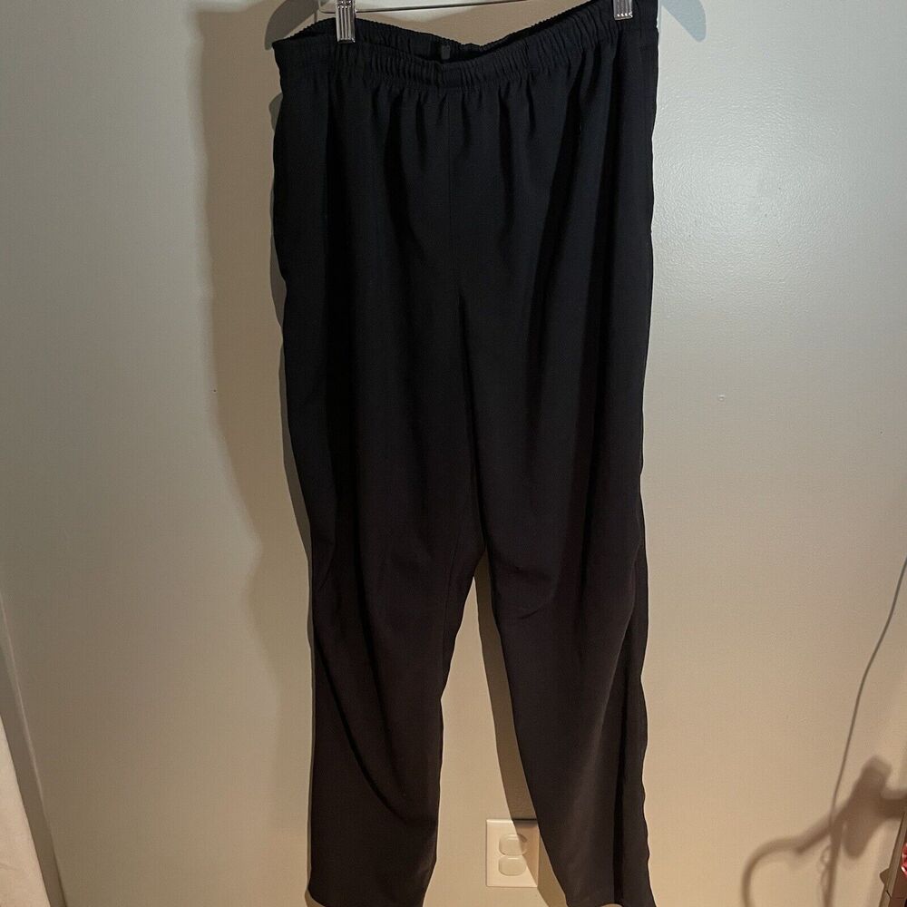Vintage NIKE Track Pants Jogger W/‎ Unique Back Middle Zip Sz L
